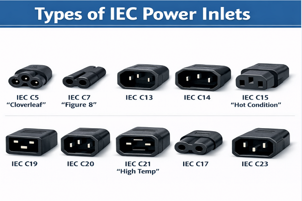 Custom Length IEC Power Cords for Server Racks